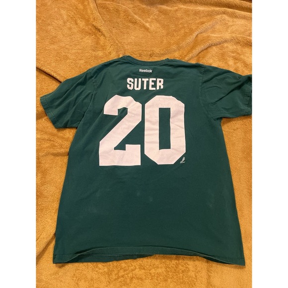 Minnesota Wild Men Large Short Sleeve Screened Ryan‎ Suter #20 T-shirt - Picture 9 of 9